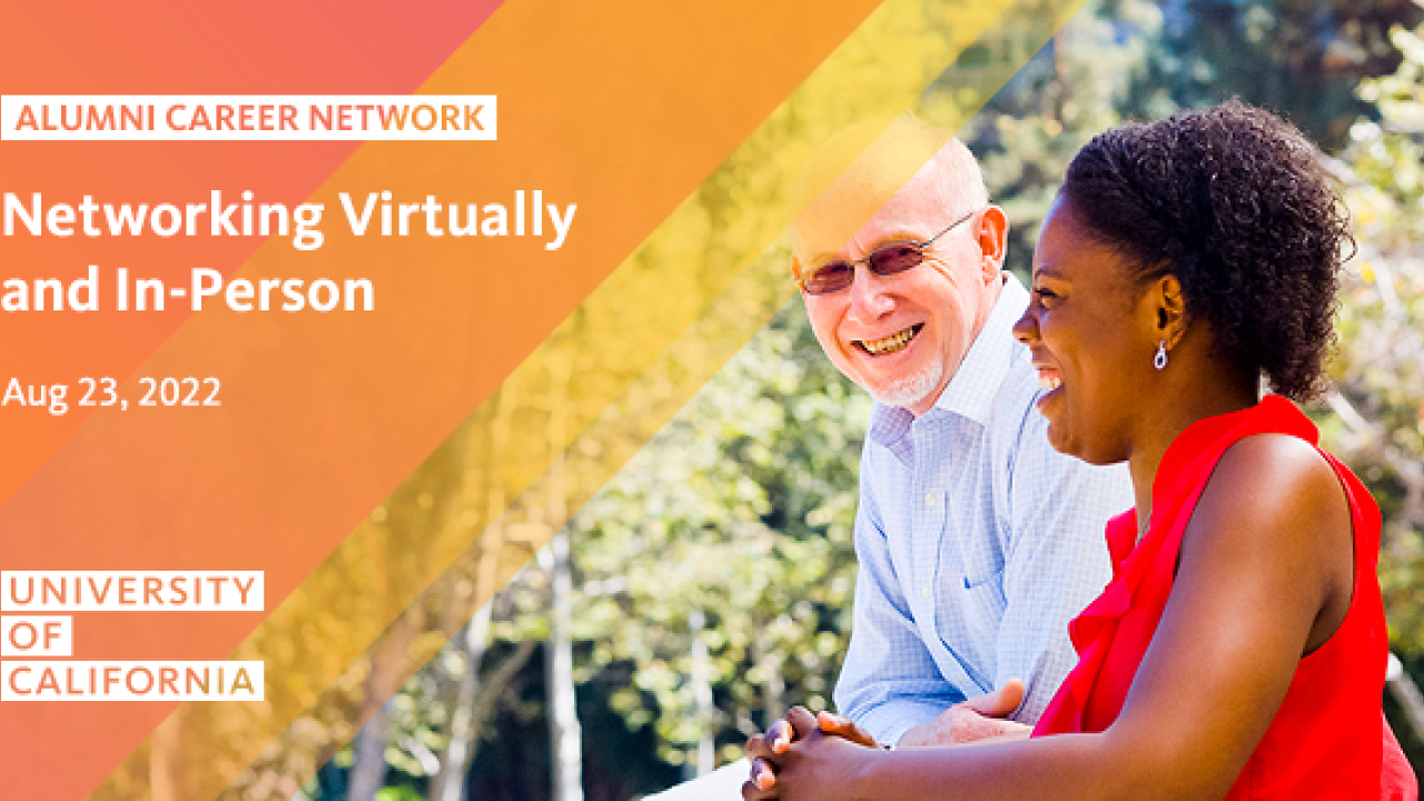 Networking Virtually and InPerson One Aggie Network